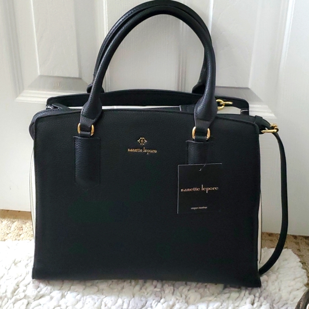 Nanette Lepore Black and White Purse